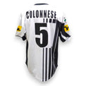 Retro maglia AC Siena Home 2004-05 numero 5 Colonnese Player Issued – Mass – cimelio vintage Serie A