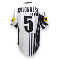 Retro maglia AC Siena Home 2004-05 numero 5 Colonnese Player Issued – Mass – cimelio vintage Serie A