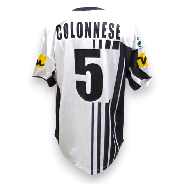 Retro maglia AC Siena Home 2004-05 numero 5 Colonnese Player Issued – Mass – cimelio vintage Serie A