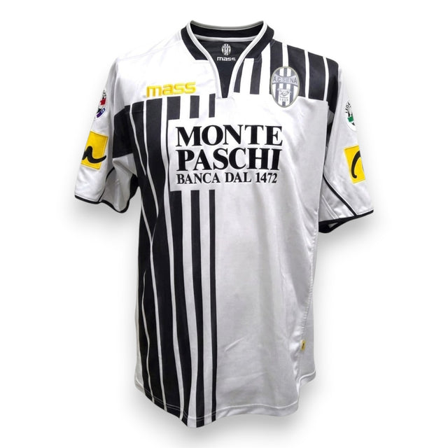 Maglia AC Siena Home 2004-05 Player Issued Francesco Colonnese N.5 – Mass – sponsor Monte Paschi – vintage Serie A