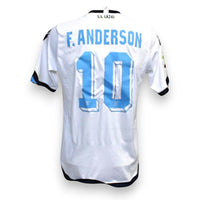 Retro maglia Lazio Away 2015-16 – nome F. Anderson numero 10 – etichetta S.S. Lazio originale