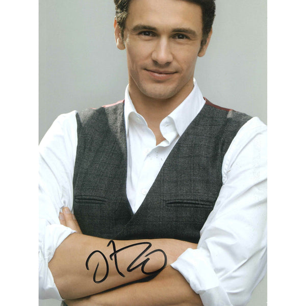 Fotografia Autografata James Franco – Attore Hollywood – Ritratto – 22,5x13,5 cm – COA Incluso