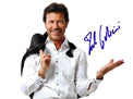 Fotografia autografata Paolo Conticini ritratto elegante smoking – autografo blu originale – MTM Memorabilia