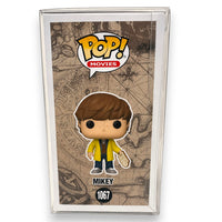 Funko POP The Goonies Mikey 1067 vista posteriore – box originale sigillato custodia rigida acrilica