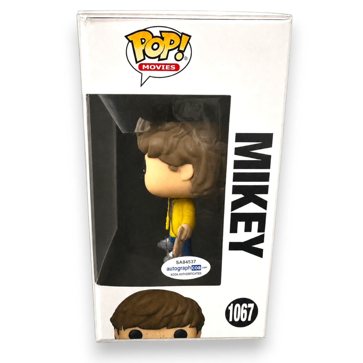 Funko POP Goonies Mikey 1067 hologram AutographCOA ACOA Authenticated – certificato autenticità incluso