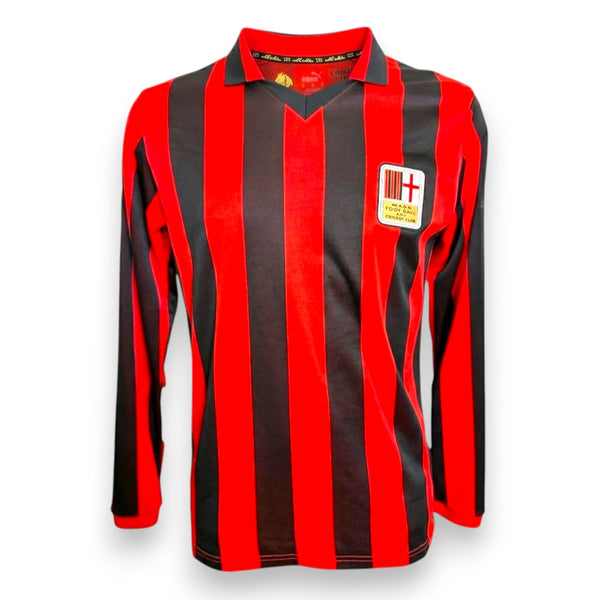Maglia AC Milan 125° Anniversario 2024/25 – Franco Baresi – N.6 – Store Autografata – Puma – Serie A – COA Incluso
