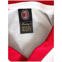 Etichetta collo replica ufficiale maglia AC Milan Away 1988-89 Heritage – stemma ACM 1899 Official Licensed Product