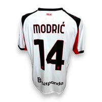 Retro maglia AC Milan Away 2025-26 numero 14 Modrić – sponsor Bitpanda