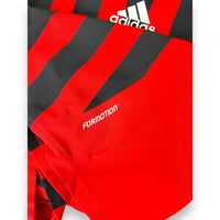 Dettaglio tecnologia Adidas Formotion maglia AC Milan Home Player Issued 2007-08 – tessuto da gara con loghi adidas e Formotion stampati