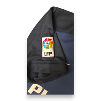 Patch LFP manica maglia Atlético Madrid Away 2015-16 Nike – dettaglio colletto a polo blu navy