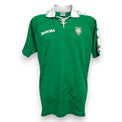 Maglia Avellino Home 1995-96 Diadora verde – colletto bianco con lacci – lettering Diadora lievemente usurato – condizioni Very Good vintage