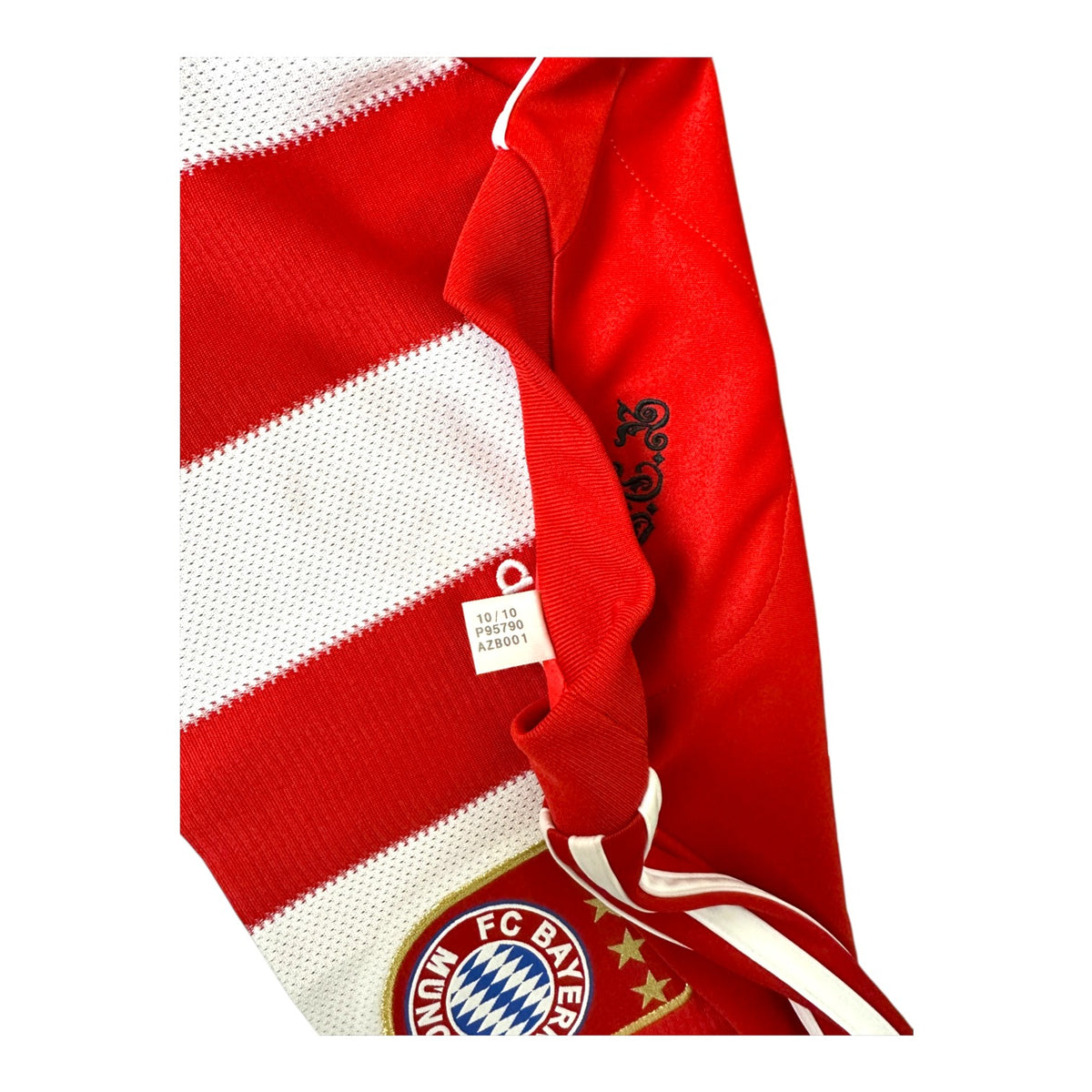 Tag numerato di produzione maglia Bayern Monaco Robben edizione 110 Jahre
