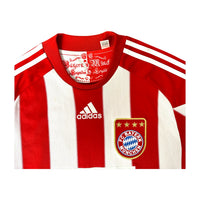 Stemma FC Bayern München a 4 stelle maglia Home 2010-11 Adidas