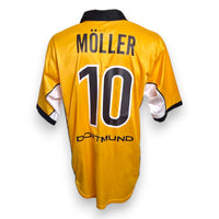 Retro maglia Borussia Dortmund 1997-98 Möller numero 10 scritta Dortmund – nome e numero replica – Nike Bundesliga
