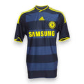 Maglia Chelsea Away 2009-10 Drogba numero 11 – Adidas – sponsor Samsung righe navy – taglia M condizioni Excellent