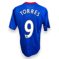 Retro maglia Chelsea Home 2010/11 Adidas con nameset ufficiale Premier League Torres numero 9