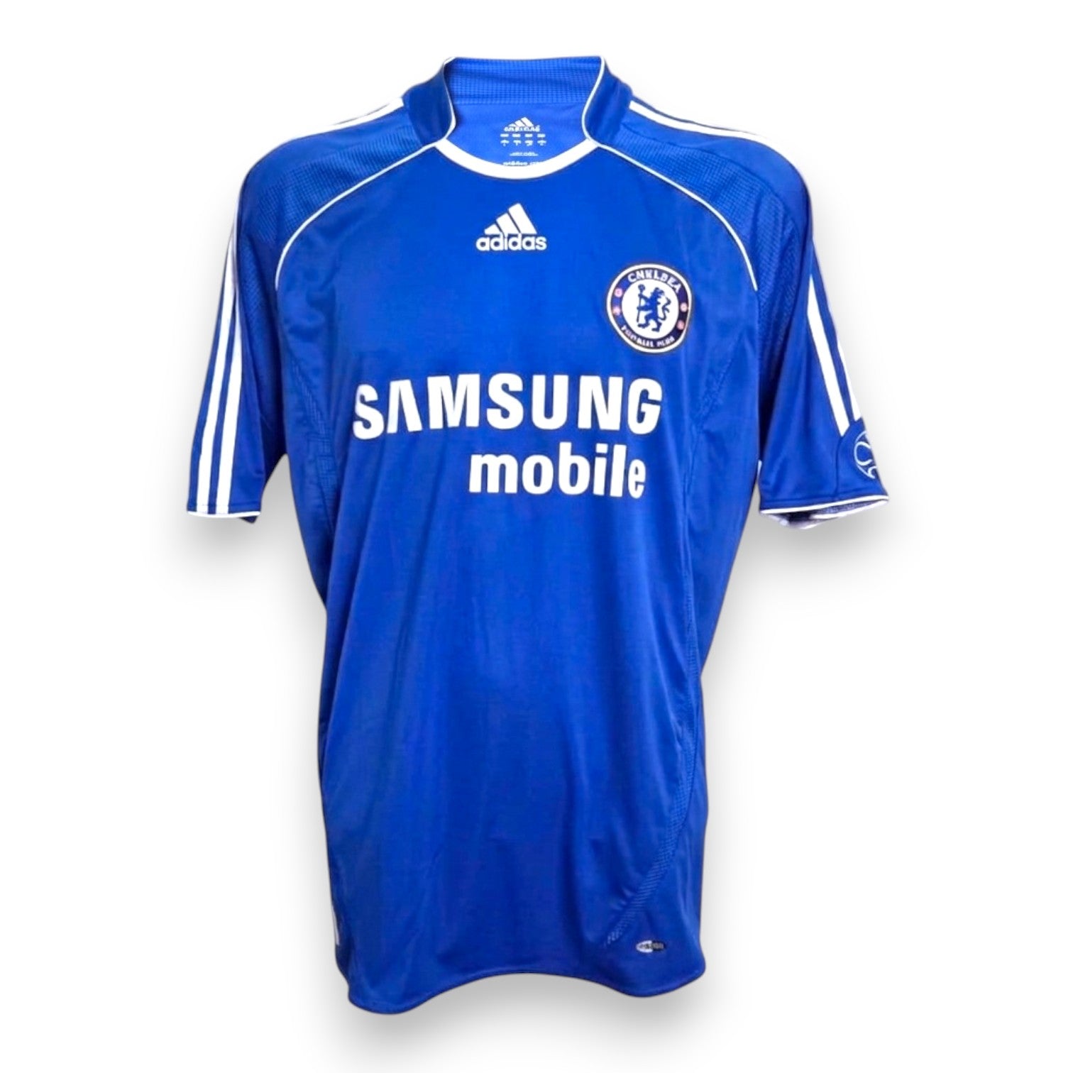 Maglia Chelsea Home 2006-07 Lampard numero 8 – Adidas – sponsor Samsung Mobile blu royal – taglia L condizioni Excellent vintage