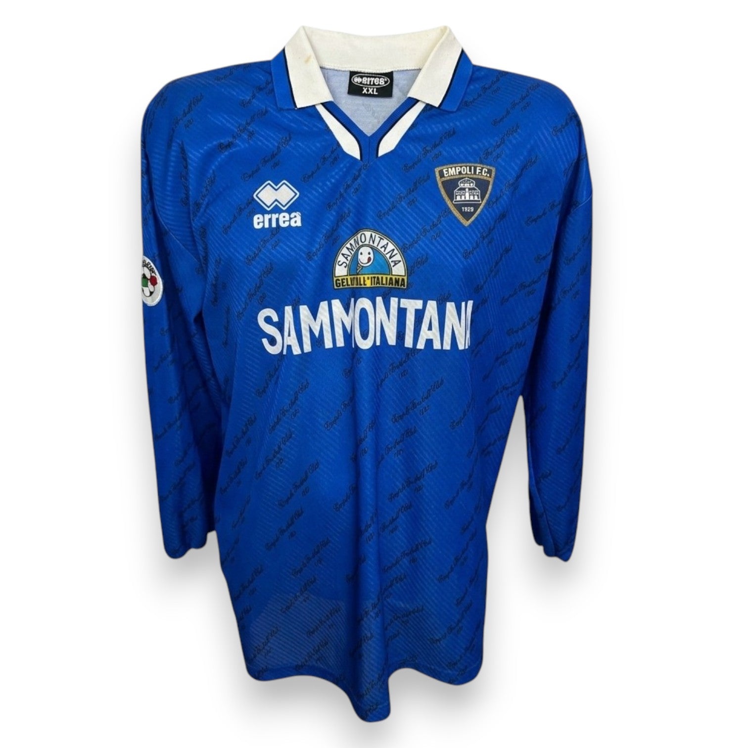 Maglia Empoli Home 1999-2000 Errea sponsor Sammontana – versione Player Issued vintage
