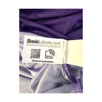 Etichetta BasicLabels Product Identity System con QR code e RFID – maglia Fiorentina 2022/23 Kappa