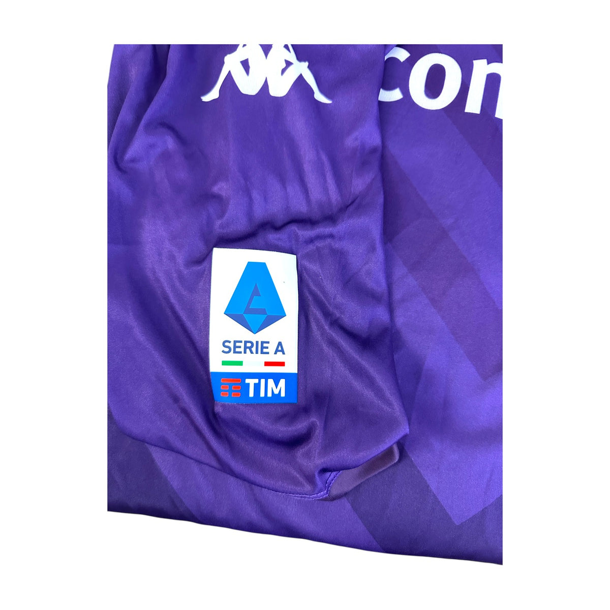 Patch Serie A TIM sulla manica – maglia Fiorentina Home 2022/23 Kappa Bonaventura