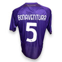 Retro maglia Fiorentina Home 2022/23 Kappa con nameset ufficiale Bonaventura numero 5