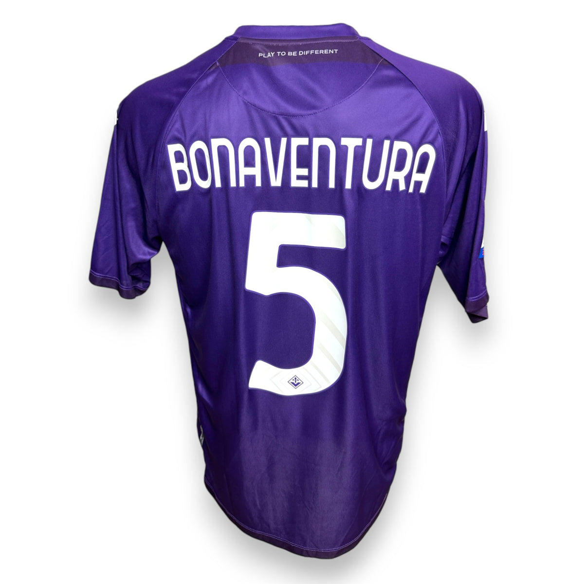Retro maglia Fiorentina Home 2022/23 Kappa con nameset ufficiale Bonaventura numero 5