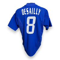 Retro maglia Francia Home 2002 Adidas con nameset originale Desailly numero 8