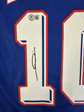 Autografo originale Zinedine Zidane sul numero 10 maglia Francia 1998 replica