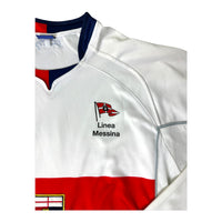 Sponsor Linea Messina maglia Genoa Away 2008/09 Asics – dettaglio petto