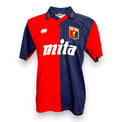 Maglia Genoa Home 1991/92 vintage originale Erreà con sponsor Mita – fronte rossoblù