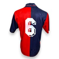 Retro maglia Genoa Home 1991/92 vintage Erreà con numero 6 replica