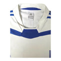 Dettaglio colletto e etichetta taglia XL maglia Grecia Home 2004 Adidas – stemma federazione EPO