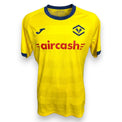 Maglia Hellas Verona Away 2025/26 Joma gialla con sponsor Aircash – fronte