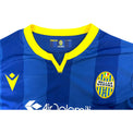 Colletto maglia Hellas Verona Home 2020-21 Macron – stemma Hellas Verona e logo Air Dolomiti