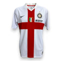 Maglia Inter Away 2007/08 del Centenario Nike originale con croce di San Giorgio e sponsor Pirelli – fronte