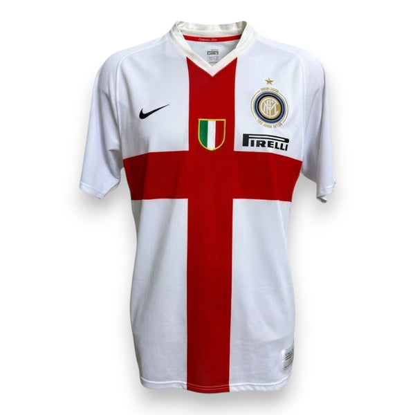 Maglia Inter Away 2007/08 – Javier Zanetti – N.4 – Store – Nike – Serie A – Centenario – Pirelli