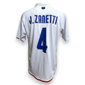 Retro maglia Inter Away 2007/08 Nike con nameset originale J.Zanetti numero 4 e scudetto 1908-2008