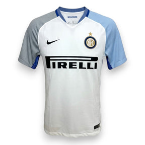 Maglia Inter Away 2017-18 Nike Pirelli bianca dettagli azzurri – condizioni Excellent