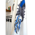 Dettaglio manica maglia Inter 2010-11 Dragon biscione tribale – design Nike omaggio stagione 1964-65 ultima Champions League