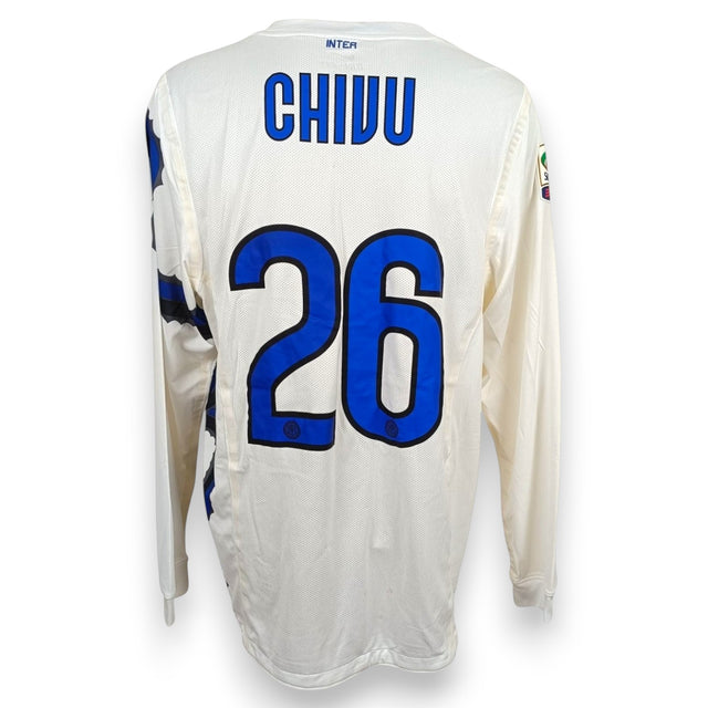 Retro maglia Inter 2010-11 Cristian Chivu numero 26 Player Issued – pezzo post-Triplete riservato giocatore