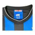 Etichetta Nike Fit Dry taglia L Made in Morocco con croce di Milano – maglia Inter Home 2009/10