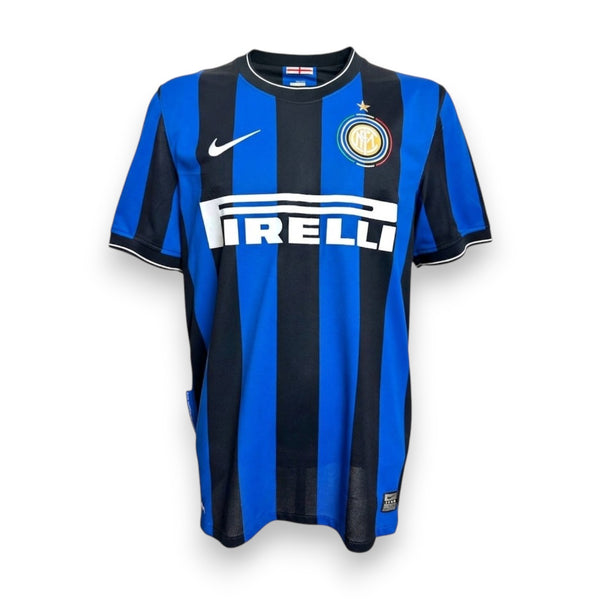Maglia Inter Home 2009/10 – Samuel Eto'o – N.9 – Store – Nike – Serie A – Triplete – Pirelli