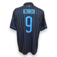 Retro maglia Inter Home 2014-15 numero 9 Icardi – nameset azzurro – scritta Inter sulla nuca