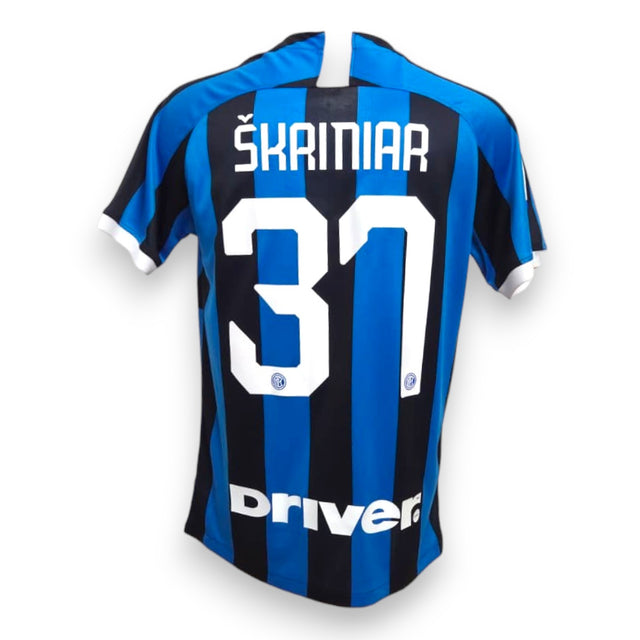 Retro maglia Inter Home 2019-20 numero 37 Škriniar – sponsor Driver – patch Lega Serie A