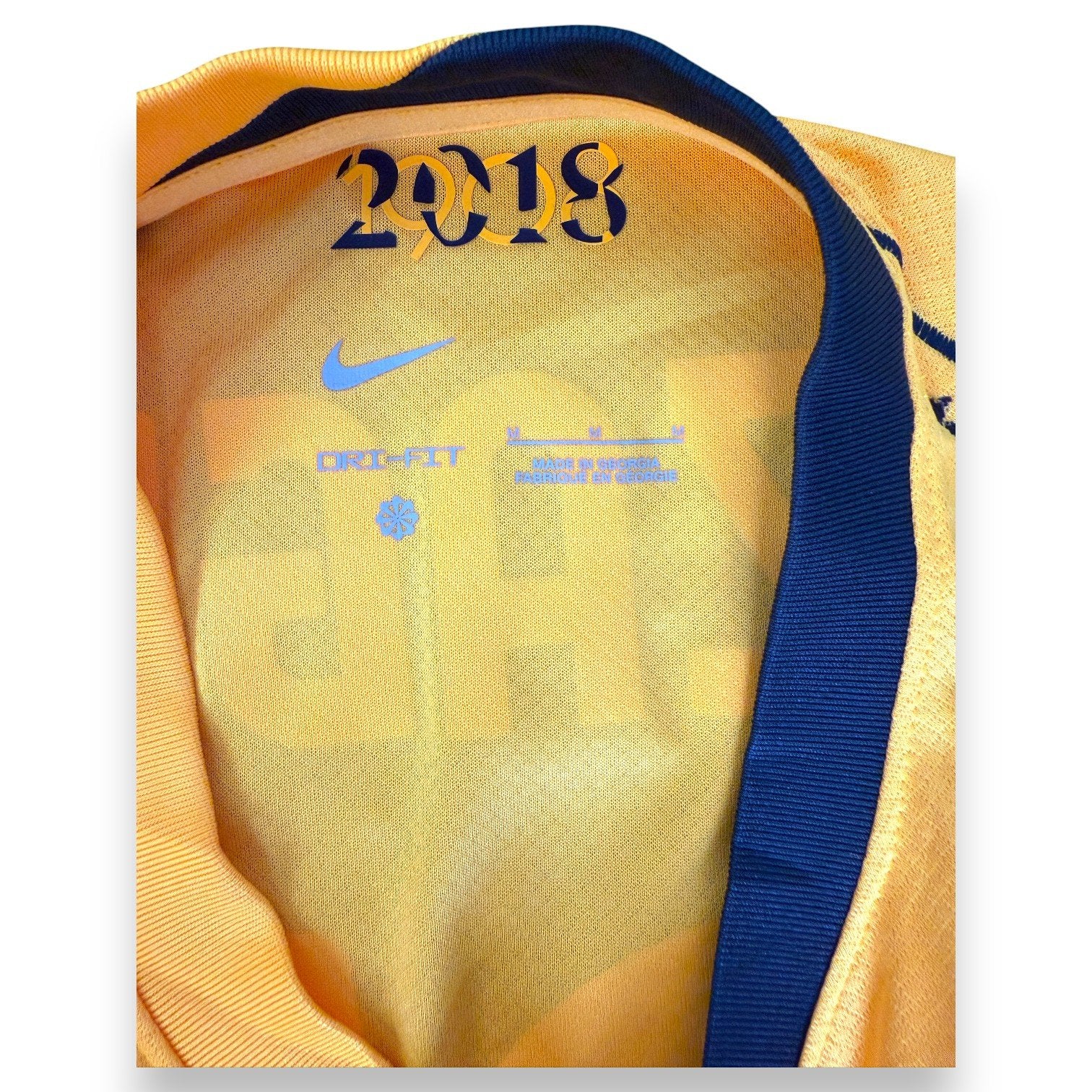 Etichetta collo Nike Dri-FIT maglia Inter Third 2024-25 – Made in Georgia – taglia M – dettaglio 2018