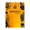 Dettaglio sponsor Betsson sport e scudetto tricolore maglia Inter Third 2024-25 campioni Italia