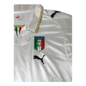 Stemma FIGC con quattro stelle e logo Puma blu – maglia Italia Away 2008 Store