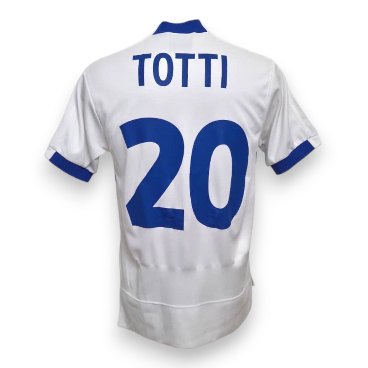 Retro maglia Italia Away 2002 Totti numero 20 – nameset replica – maglia Vintage Kappa Mondiali 2002