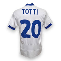 Retro maglia Italia Away 2002 Totti numero 20 – nameset replica – maglia Vintage Kappa Mondiali 2002