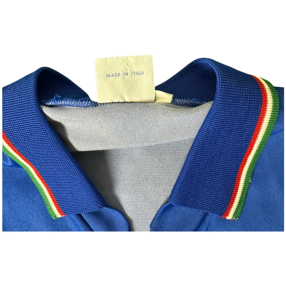 Etichetta Made in Italy – maglia Italia Home 1988/90 Diadora Vintage
